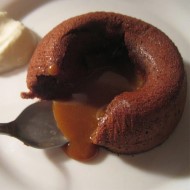 Fondant chocolat caramel beurre salé